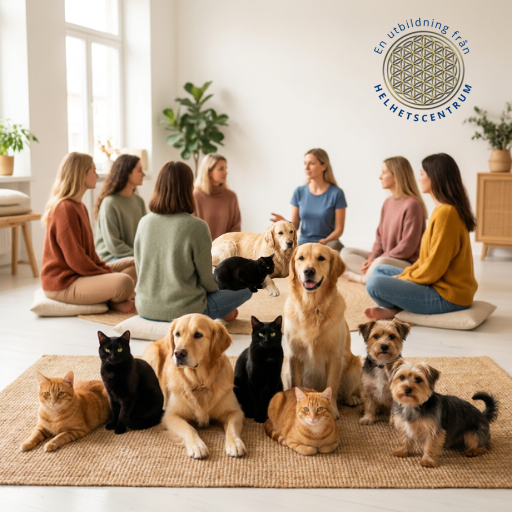 Djurkommunikation och djurhealing finns både som behandling och utbildning hos HelhetsCentrum