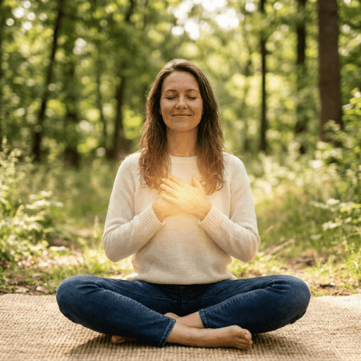 Hjärtmeditationen gör att du kommer in i ditt hjärta och kan vara hjärtförankrad på djupet. Läs mer och se introduktionsvideo - du kan börja direkt!